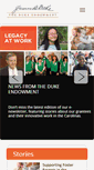 Mobile Screenshot of dukeendowment.org